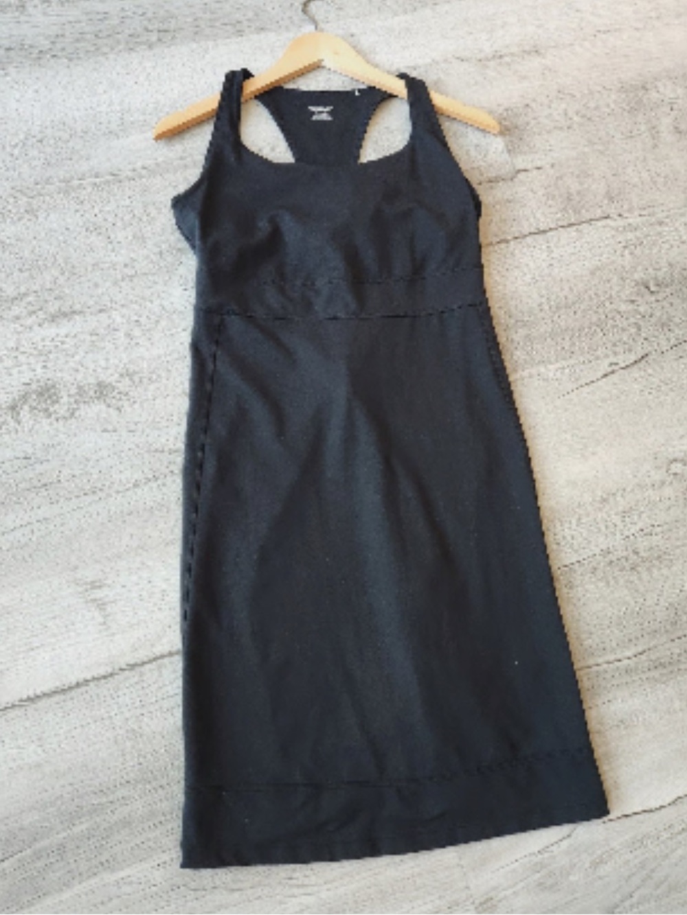 Toad&Co Black Racerback Midi Dress - Picture 3 of 10